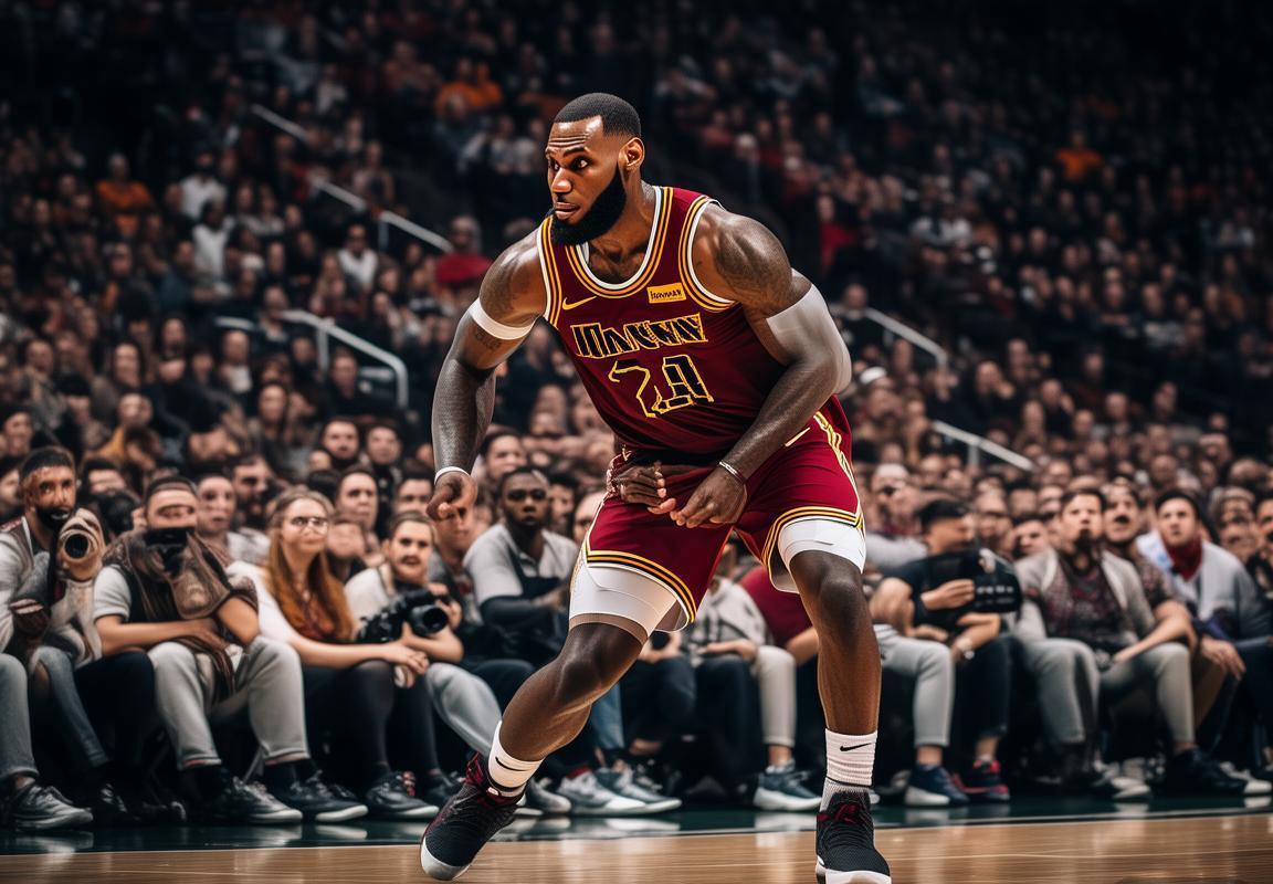 运动巨星勒布朗·詹姆斯进攻表现低迷仅得10分，引发全网群嘲